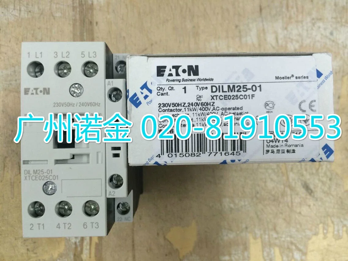 

EATON DILM25-01 XTCE025C01 230V 100% новый и оригинальный