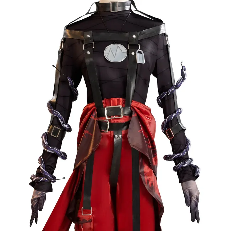 Escarez paciente Cosplay juego Identity V Emil disfraz uniforme máscara peluca accesorio conjunto fiesta de Halloween traje de juego de rol para hombre ropa