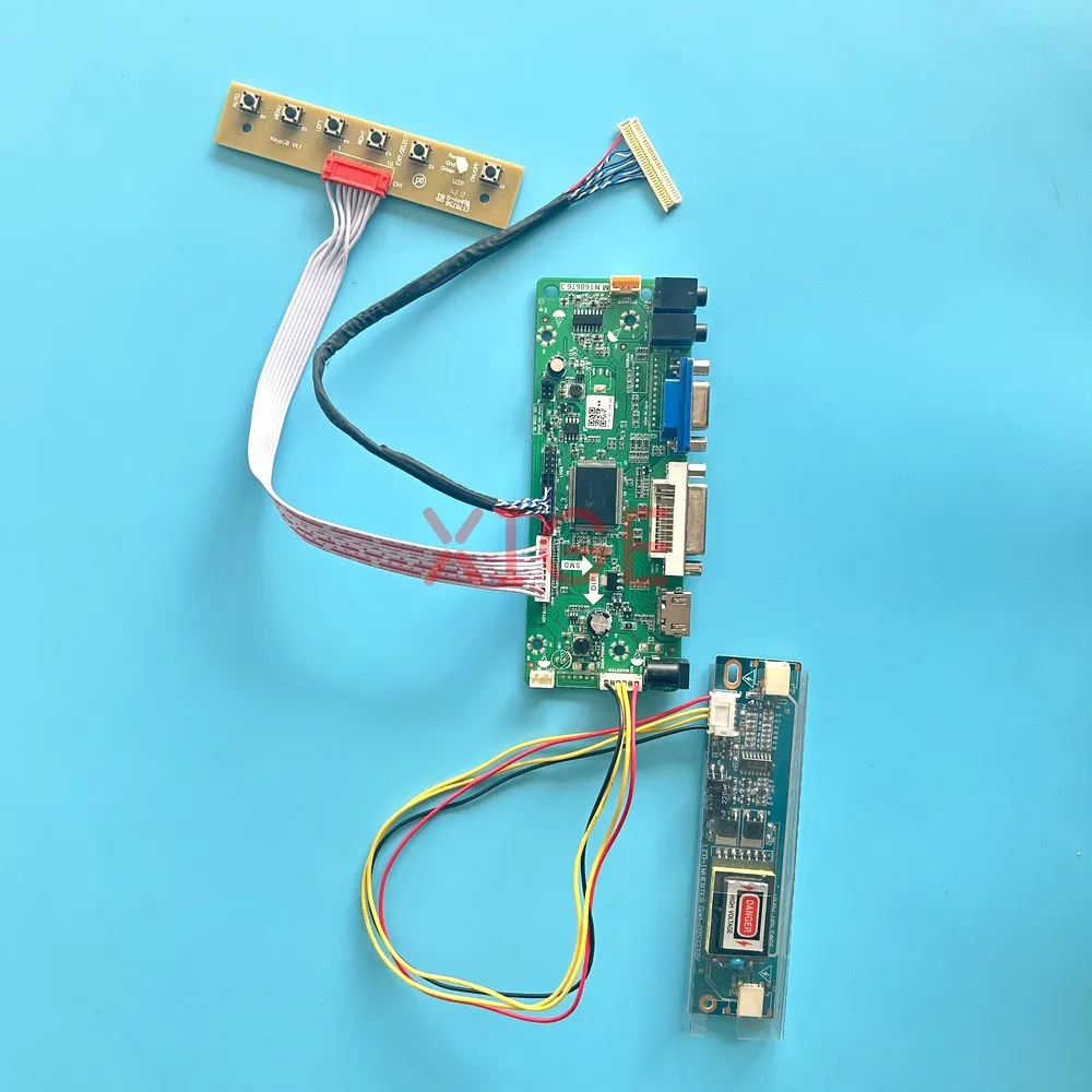 

LCD Driver Controller Board Fit HT156WX1 M156B1 M156XW01 TMS156WX1 Monitor VGA DVI Kit 30Pin LVDS 2CCFL HDMI-Compatible 1366*768