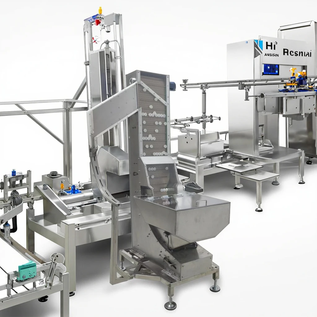 Componenti del nucleo del motore e del PLC della macchina di smistamento del tappo a benna 220V per uno screening efficiente e scarica unificata dei tappi di bottiglia