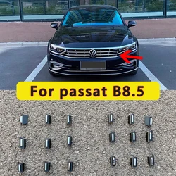 For VW Passat B8.5 Lower Grille Chrome Front Grid 2020 2021 2022 2023 B8 sedan Car Styling Decorative Strip High Configuration