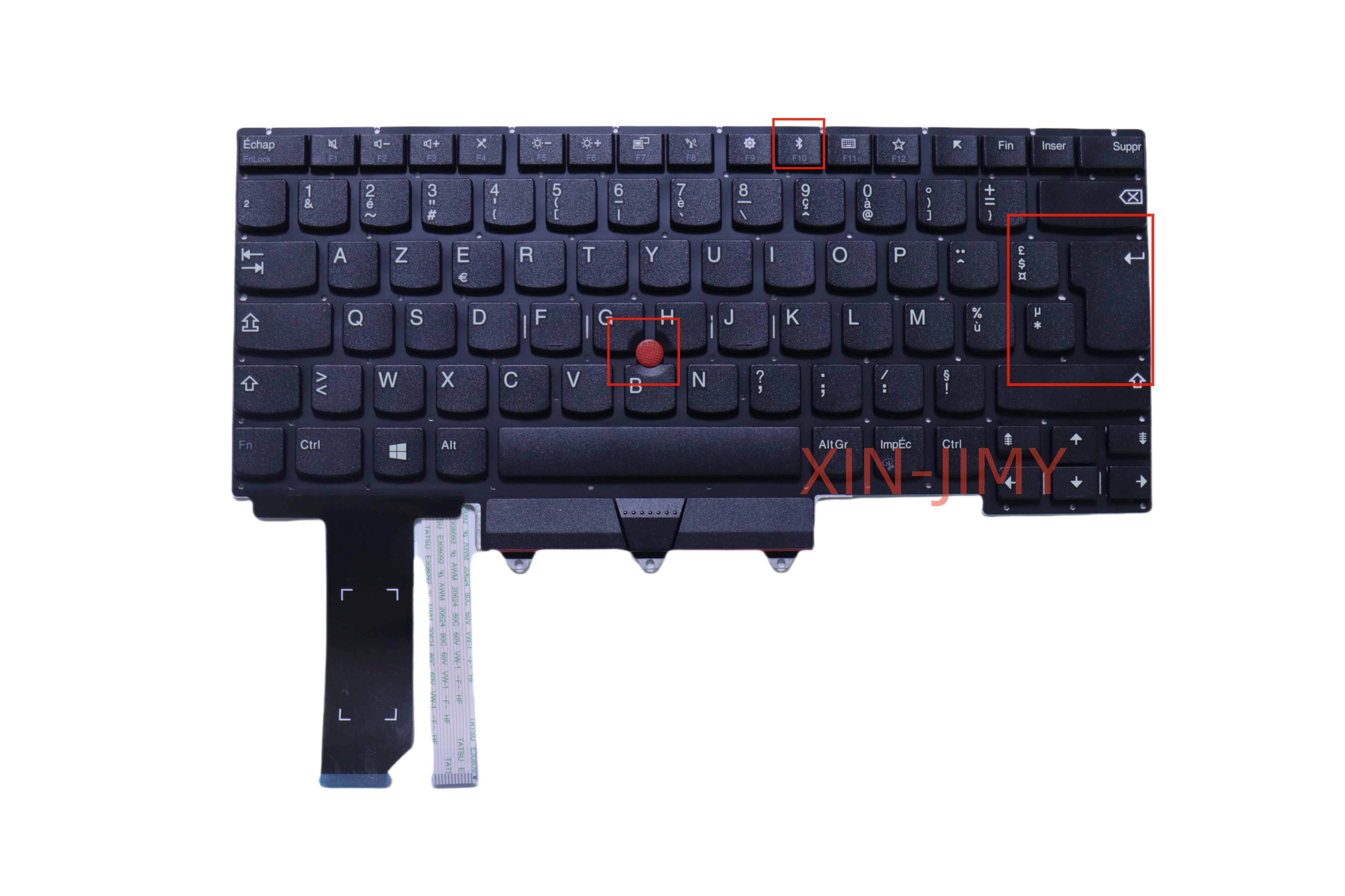 French Laptop keyboard For Lenovo ThinkPad E14 R14 Gen1 S3 Gen2 Layout Notebook With Pointer No- Backlit