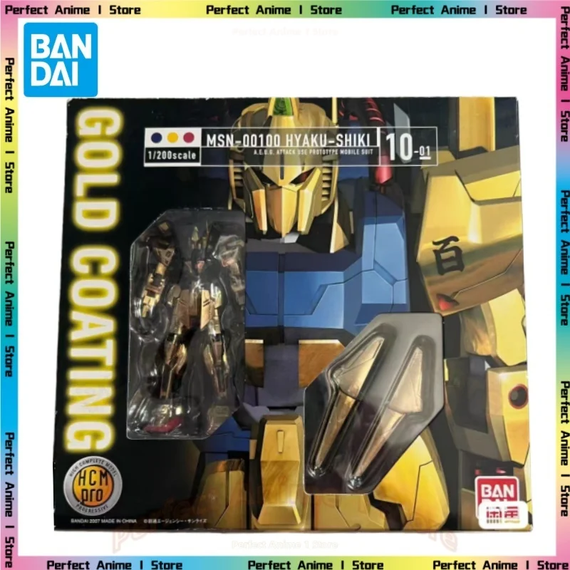 

In Stock Bandai HCM Pro 10-01 Gundam Z Hundred Shiki HYAKU SHIKI Plating Action Figure
