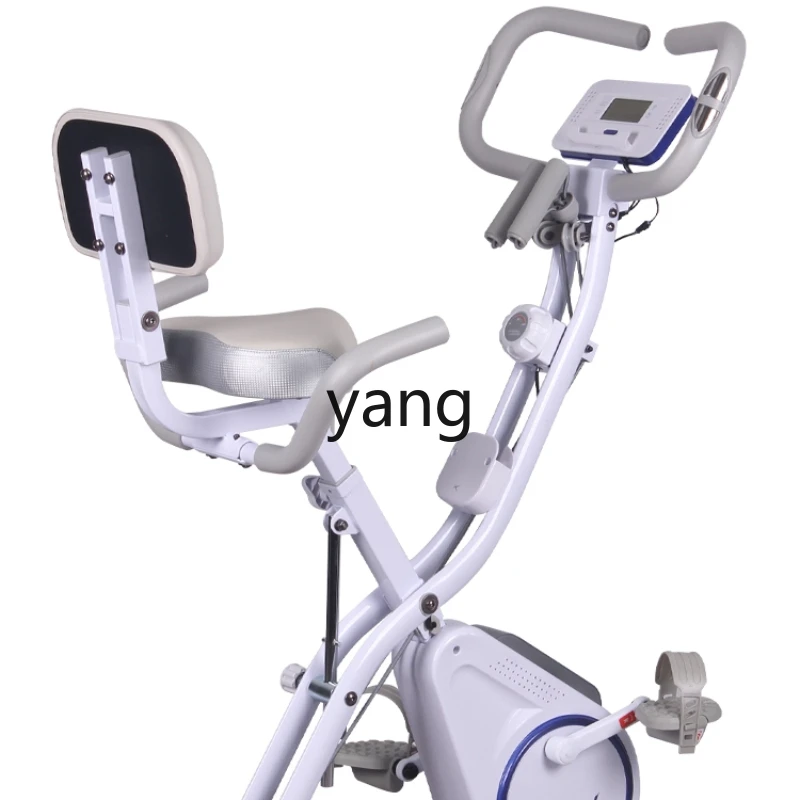 

Yjq spinning bicycle silent magnetic control household folding indoor horizontal sports fitness equipment