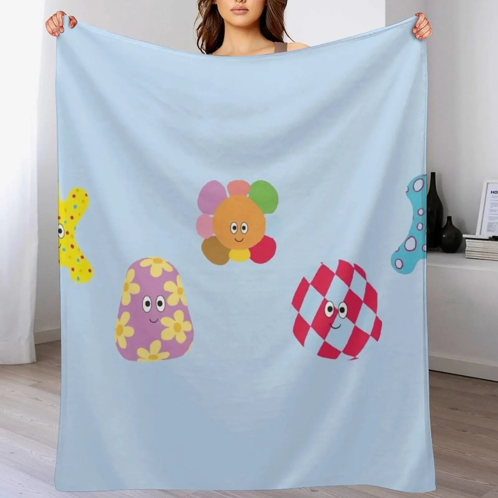 

Haahoos В ночном саду Декоративные одеяла Дизайнеры Мягкие кровати Одеяла для детей Теплые одеяла