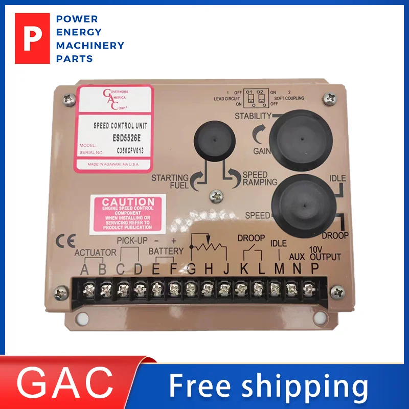 

ESD5526E Diesel Engine Speed Control Unit GAC Original Genset Generator Automatic Speed Governor