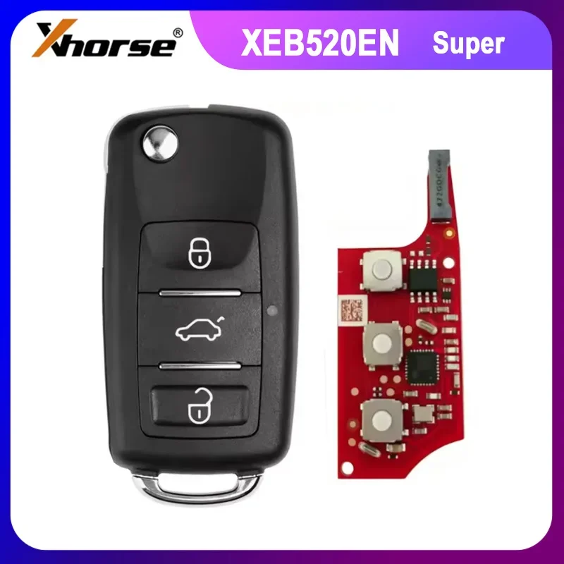 Xhorse XE Series Super Remote Key XEB520EN XEDS01EN XEFO01EN XEKF20EN XKF21EN XELEX0EN XEMQB1EN Global Version With XT27A Chip