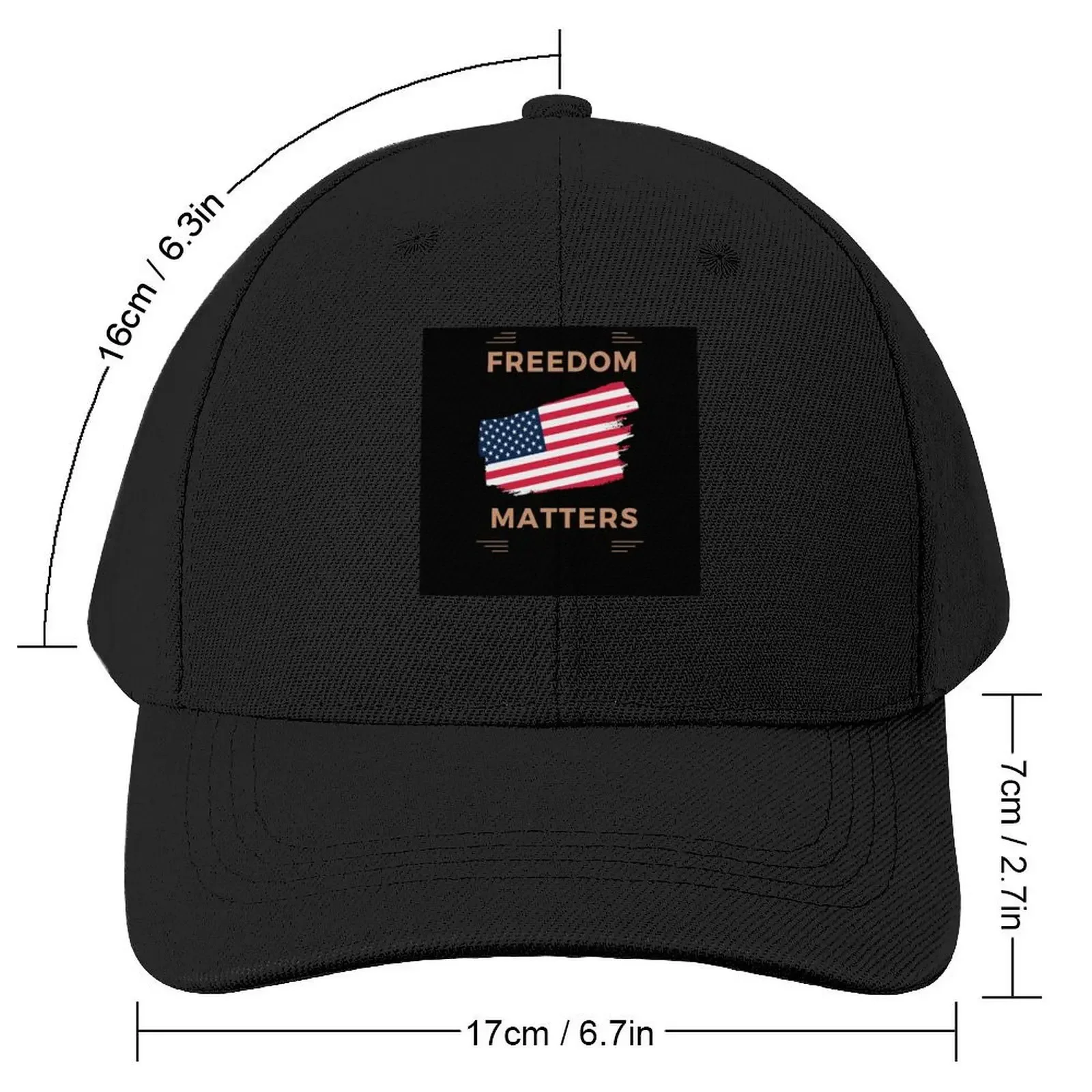 Laura Ingraham Freedom Matters Baseball Cap Hat Man Luxury tea Hat Women's Hats For The Sun Men's