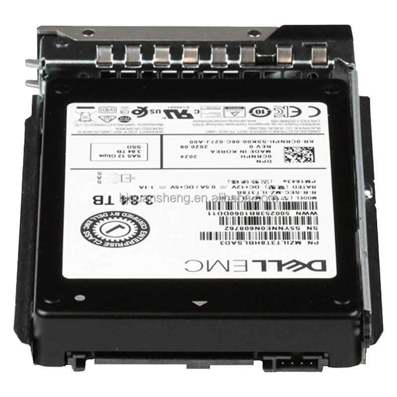 جديد وأصلي PM1643a 3.84 تيرا بايت SAS 6 جيجابايت/ثانية SSD 2.5 بوصة نوع واجهة تطبيق الخادم المعدني