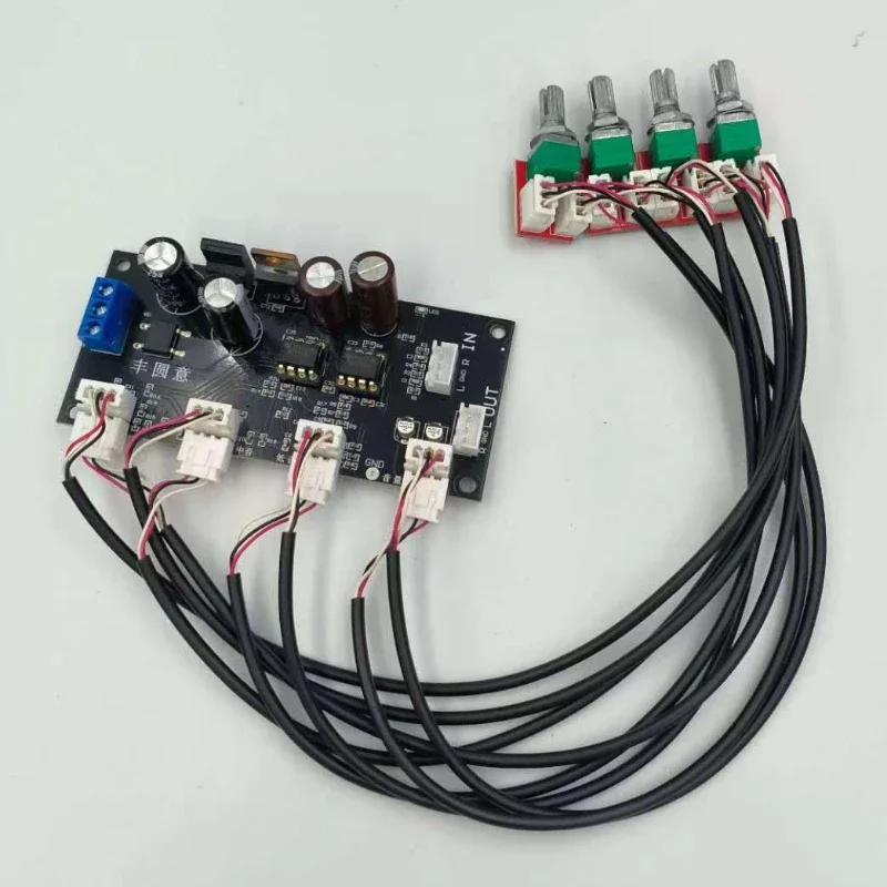 Sotamia บอร์ดขยายเสียง NE5532, บอร์ดสำหรับโฮมเธียเตอร์เครื่องขยายเสียงก่อนเสียงเพลงเสียงแหลมควบคุมระดับเสียง