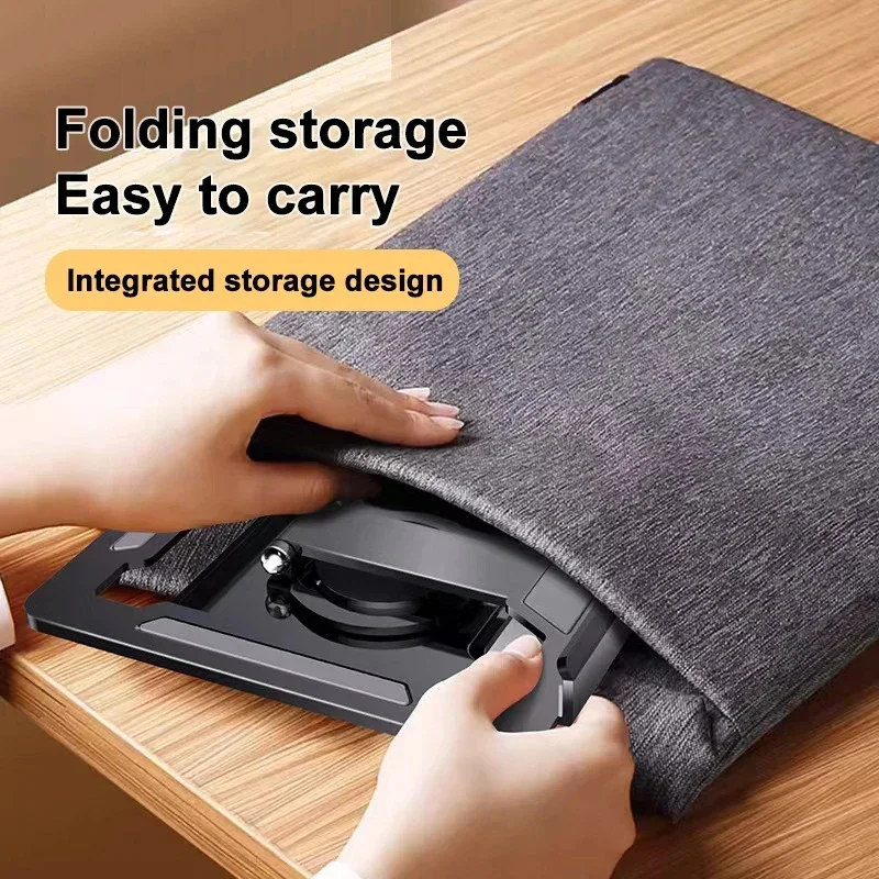Rotatable Tablet Stand Foldable Desktop Stand Holder Universal for iPad Pro/Air/Mini Laptop Tablet Cell Phone Table Bracket