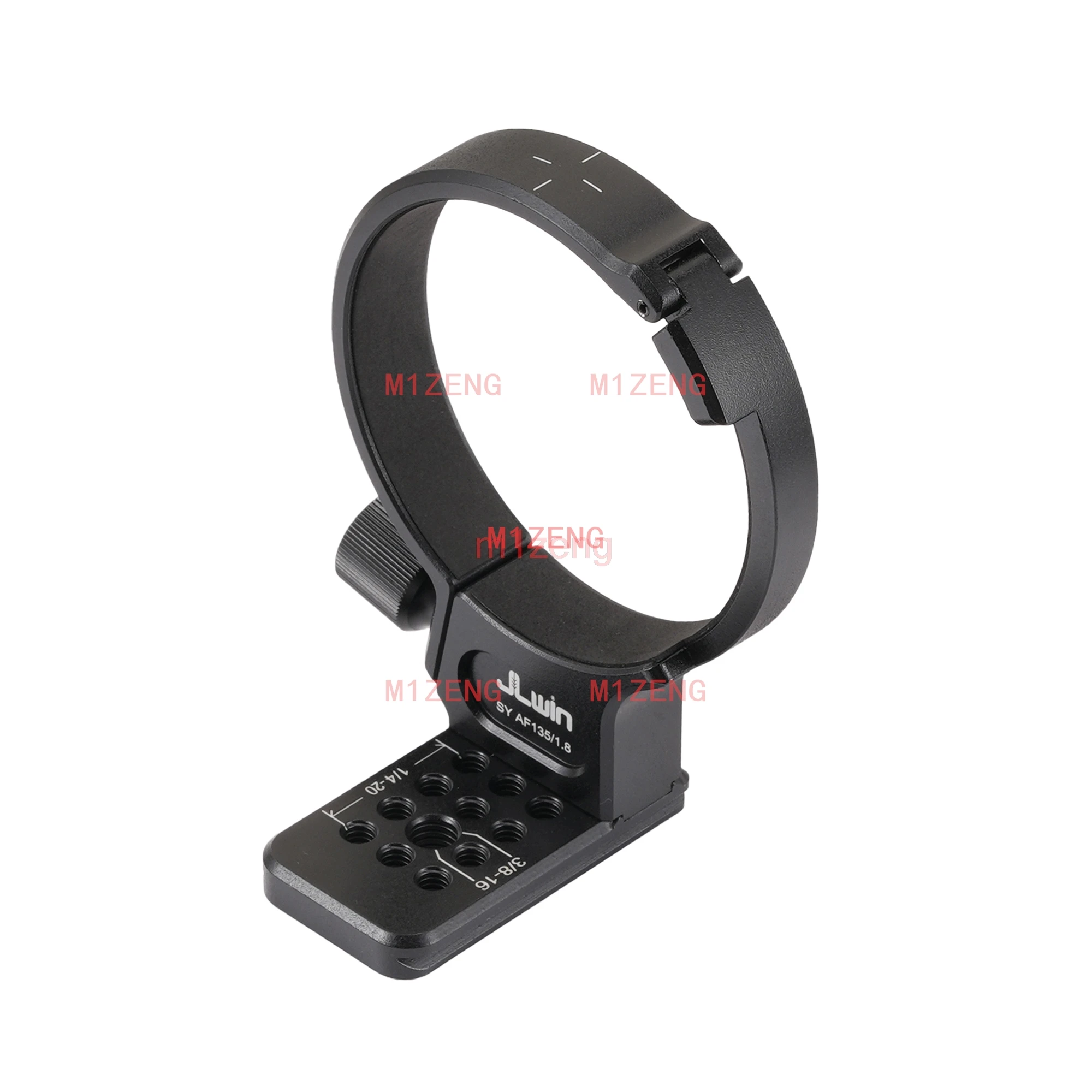 alloy Quick Release L plate Collar Mount adapter lens support base For SAMYANG AF 135 F1.8 camera tripod