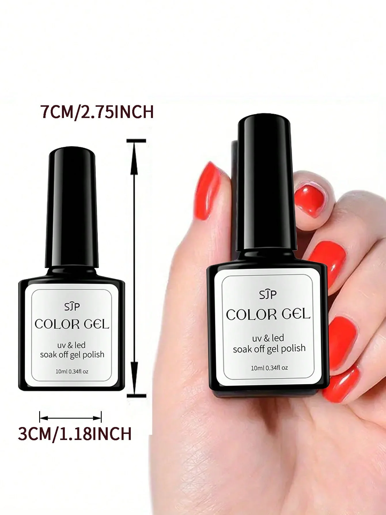 ยาทาเล็บเจลสีคาคีแบบแคทอาย 10 มล. เจลยูวีสำหรับทำเล็บฮาโลวีน ทำเล็บคริสต์มาส แต่งเล็บ ประดับเล็บ