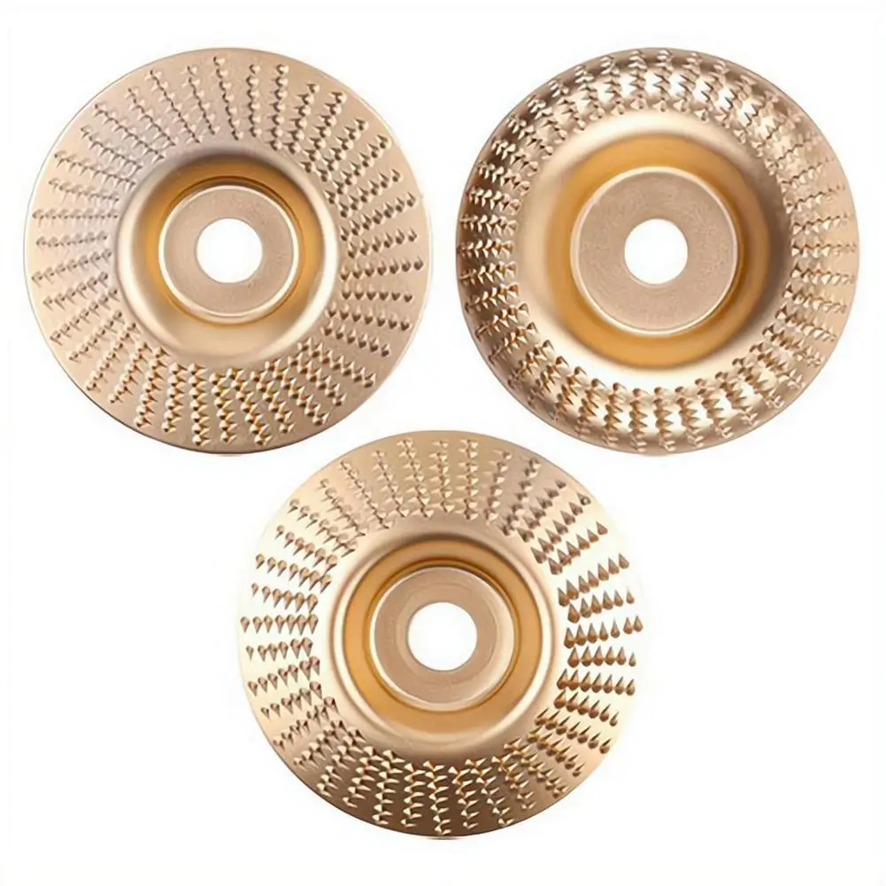

Woodworking Grinding Disc Metal Hole Arc-Shaped Bevel Design Electric Grinder Grinding Disc Wood Cutting Carving Polishing Tool