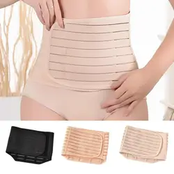 Post Partum Waist Binder Soft Postpartum Belt Band Elastic C-Section Recovery Belly Band Abdominal Binder for Postpartum