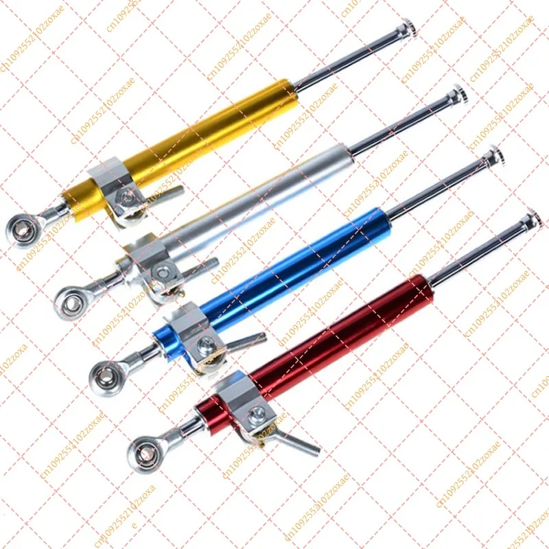 Motorcycle Handlebar Riser Extender Steering Stabilizer Damper CNC Titanium Color Long Handle Bar Handle Modification Parts