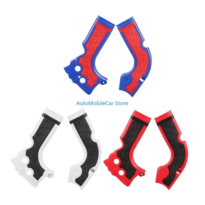 G8TE Plastic Motorcycle Frame Covers for CRF250R with Preformed Mounting Openings