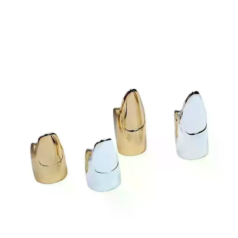 Adjustable Fashion Cover Rings Lightweight Shiny Alloy Material Jewelry for Party Daily Outing Casual Wear for Girls