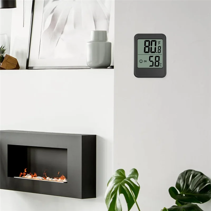 A76K 3Pcs Indoor Hygrometer Thermometer Room Thermometer With Temperature And Humidity Monitor