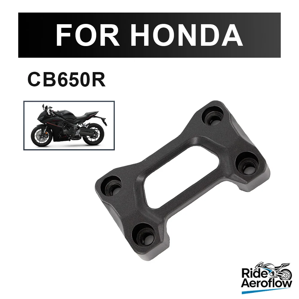 Fit for Honda CB650R drivers from 2019-2024 with pressure gauges/directional gauges Handlebar Fixing Seat