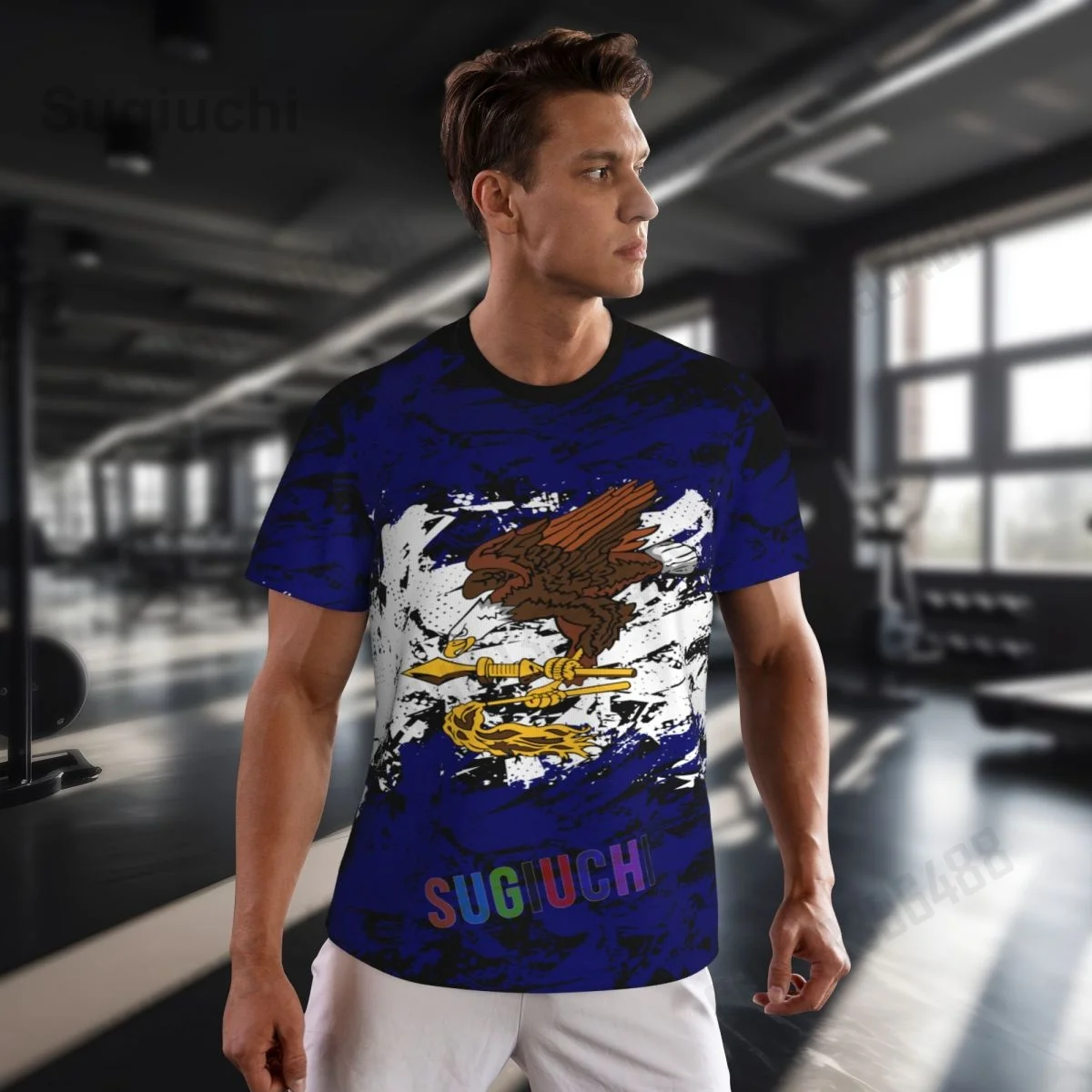 2026 American Samoa Flag Retro 3D Printing Summer Short Sleeve T-Shirt Men Women Mesh Clothing Breathable Sports Tees