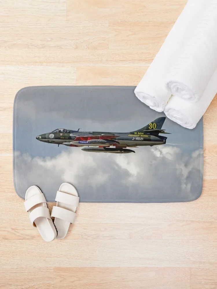 Hawker Hunter F.58 Bath Mat Entrance Carpet Non Slip Carpet Bathroom Slip Floors Mat