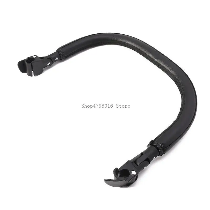 Black Armrest Oxford Simulation Leather Protective Handle Stroller Accessories