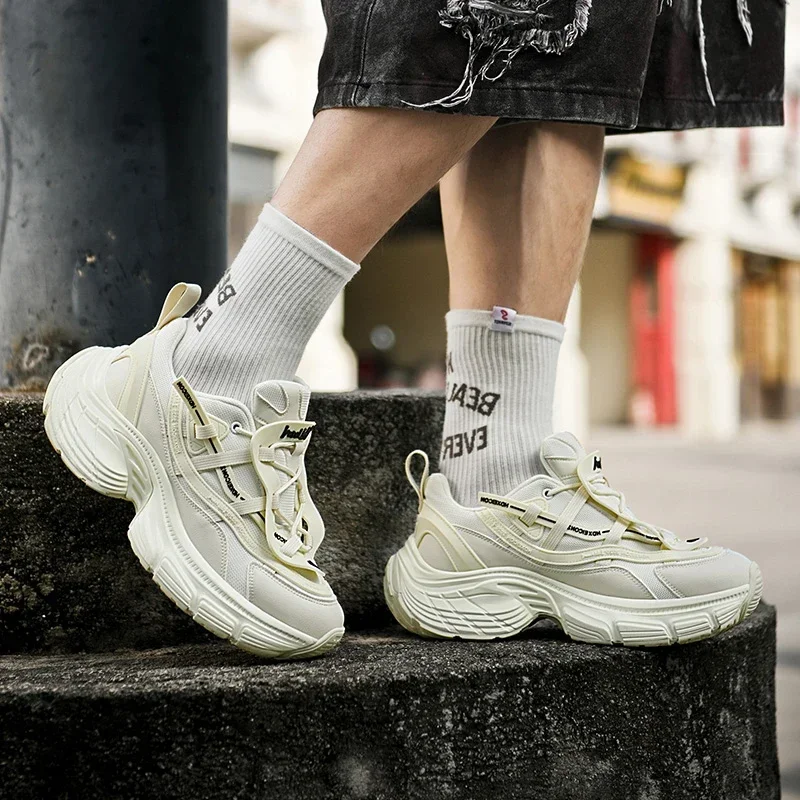 

Обувь для папы, старая повседневная мужская обувь в стиле ретро, новые дышащие противоскользящие амортизирующие кроссовки для бега, спортивная женская обувь для папы