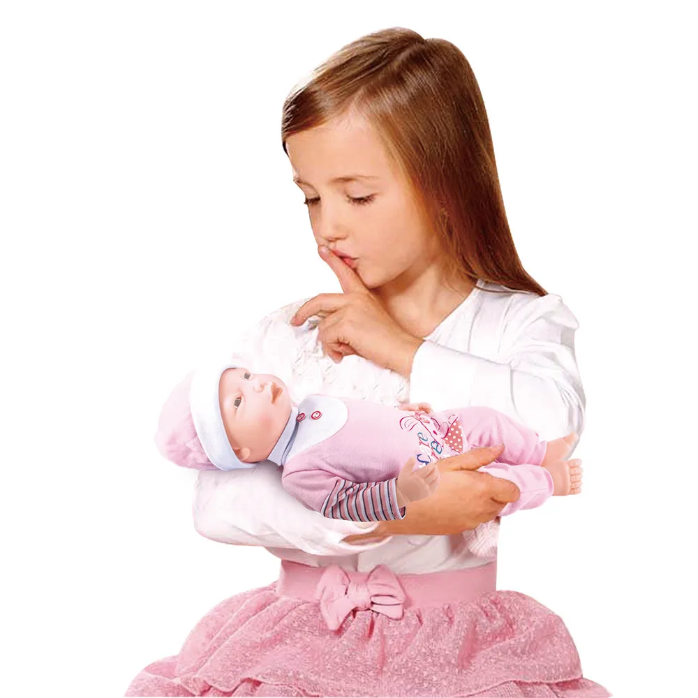 Funny Sucking Baby Brand JJ with Electric Smart Breast-sucking Doll with Expression Happy Children's Accompany Toy Size 18-inch