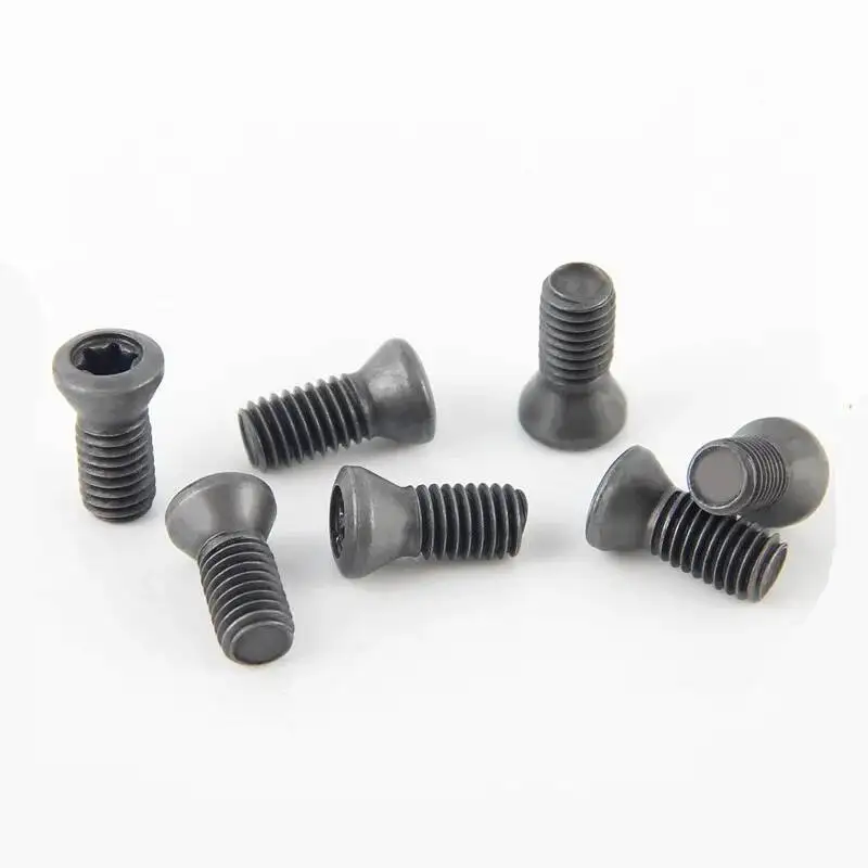 100-500 Stück M1.6 M1.8 M2 M2.2 M2.5 M3 M3.5 M4 M5 M6*L Güteklasse 12.9 Torx-Einsatzschrauben ersetzen Hartmetalleinsätze CNC-Zubehör Drehmaschine – Detail 2