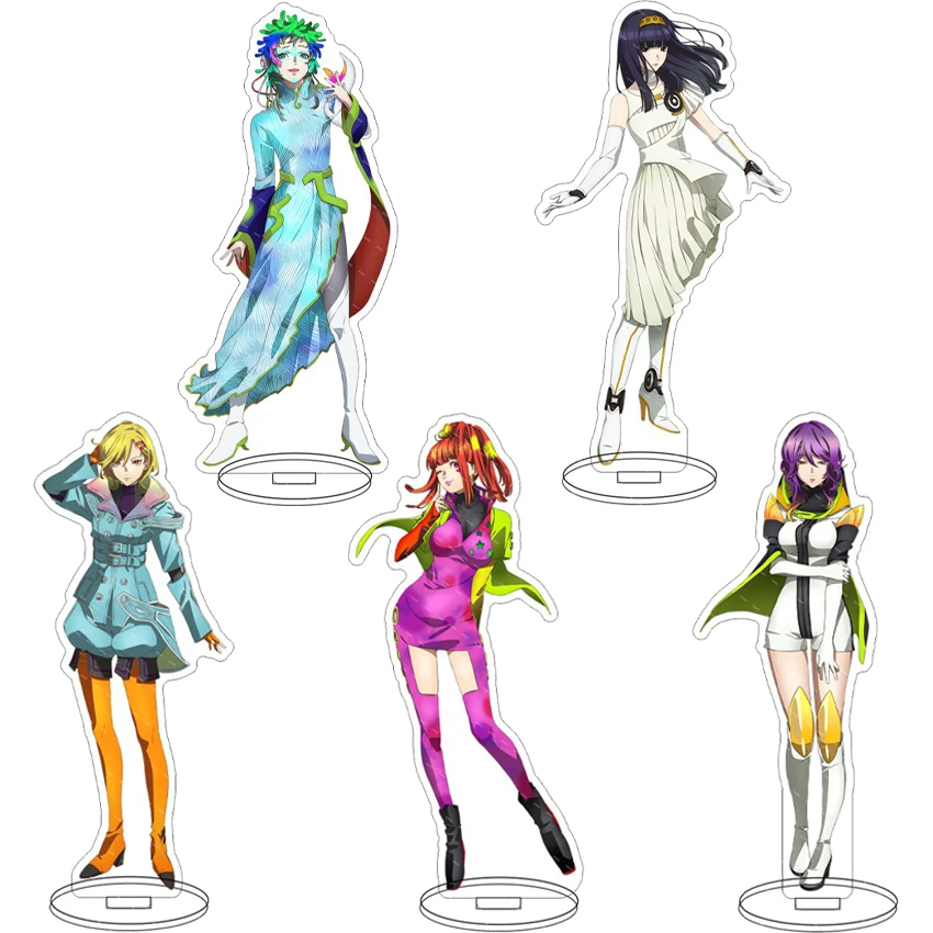 16CM Anime Acryl-Figur Spiel GNOSIA Setsu SQ Rakio Gina Stella Comet Yuriko Kukushka Cosplay Weihnachtsgeschenke Standfiguren Dekorationen