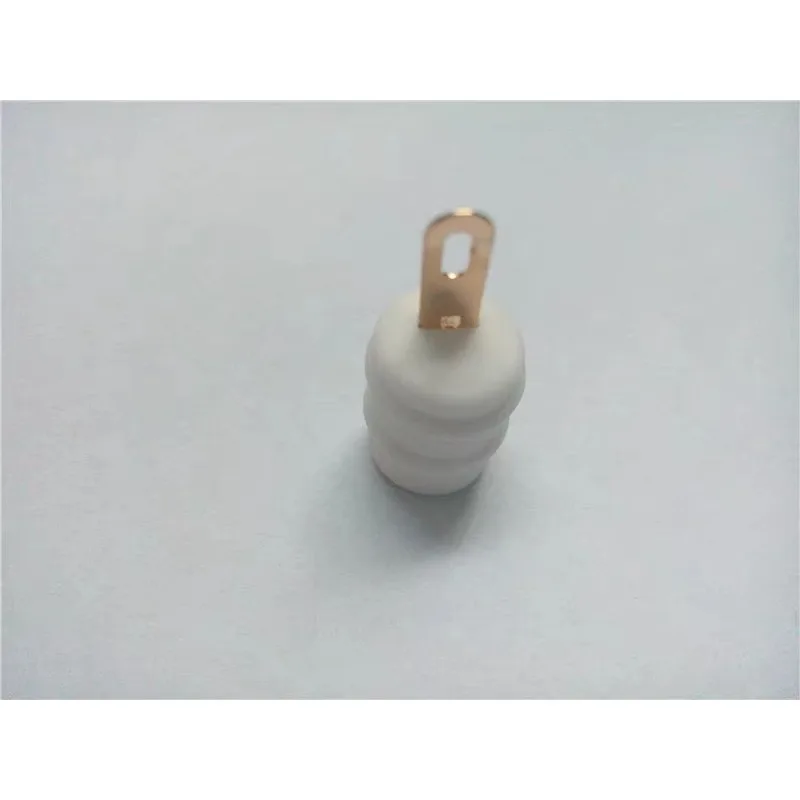 غطاء أنبوبي من السيراميك قبعات دبوس فضية لـ FU29 829 FU19 FU32 FM30 أنبوب غطاء ضغط الجهد العالي لتقوم بها بنفسك