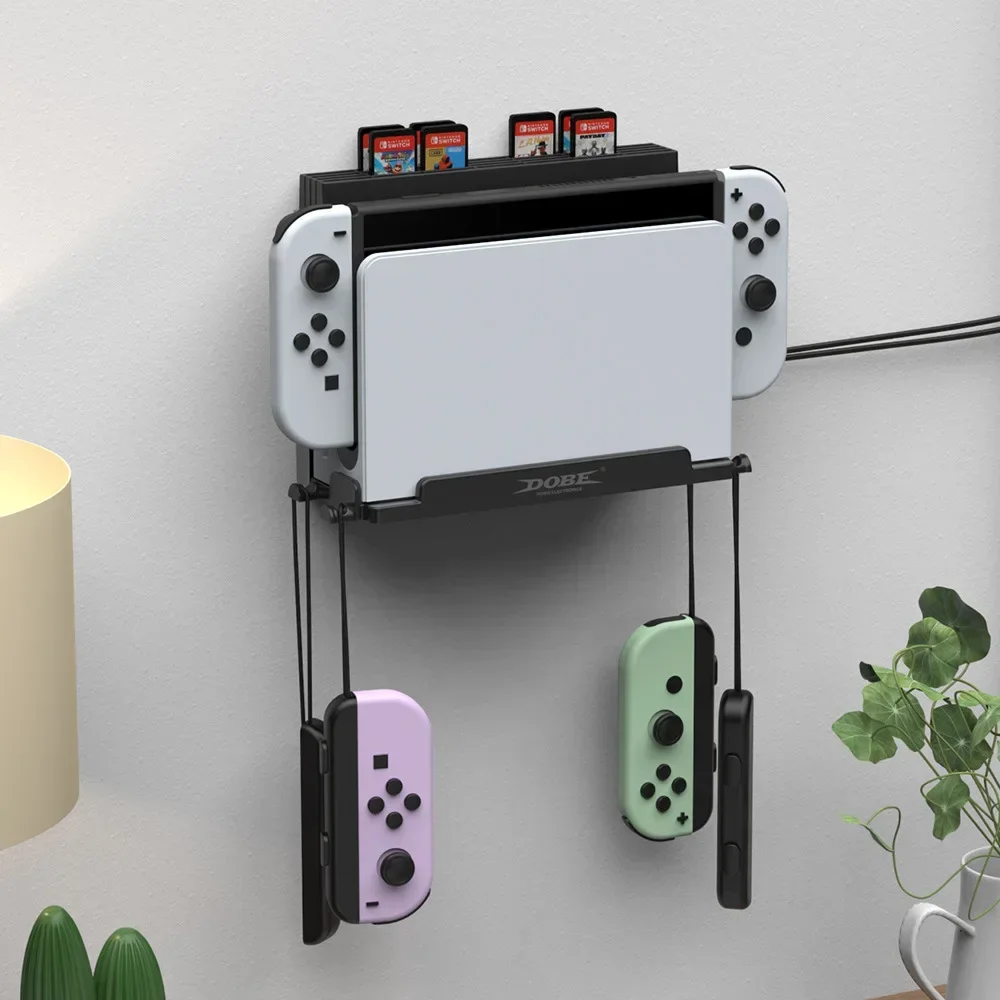 

Yoteen Wall Mount for Nintendo Switch Accessories Game Card Storage Wall Stand Dock for Nintendo Switch OLED