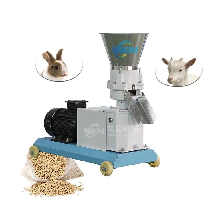 Professional crumble  animal fish poultry chicken feed  feed making machines chaff cutter small pellet mill processing machine