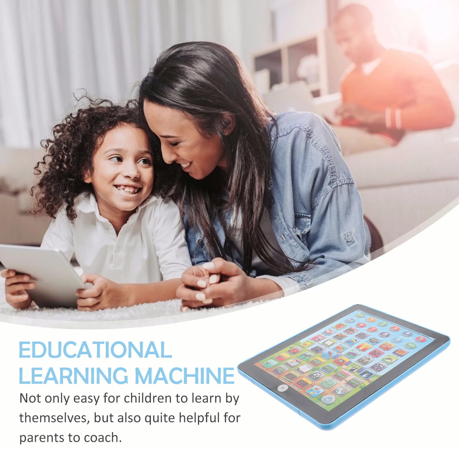 Schermo per macchina per l'apprendimento dell'educazione precoce Ortografia inglese Pronuncia Lettura Parlante Blocco per l'apprendimento Bambini