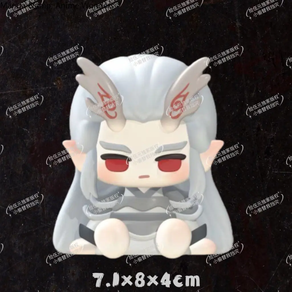 

Nezha Aoguang Anime Cosplay Pinch The Mold Food Grade Silicone Rubber Manual Flipping of Molds Sitting Posture Kawaii