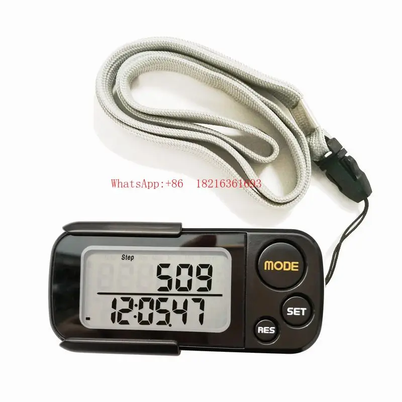 

Upgraded Large-screen 3D Multi-function Pedometer Sports Kilometer Timing 30 Days To Record Heat