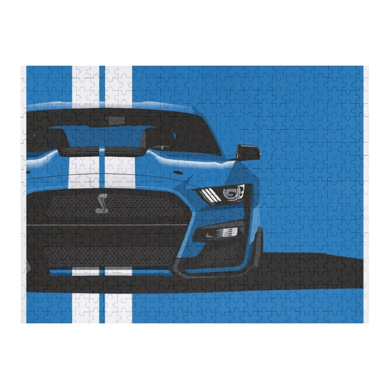 

Shelby GT 500 Jigsaw Puzzle Personalized Gift Ideas Personalised Jigsaw Woods For Adults Personalised Name Puzzle