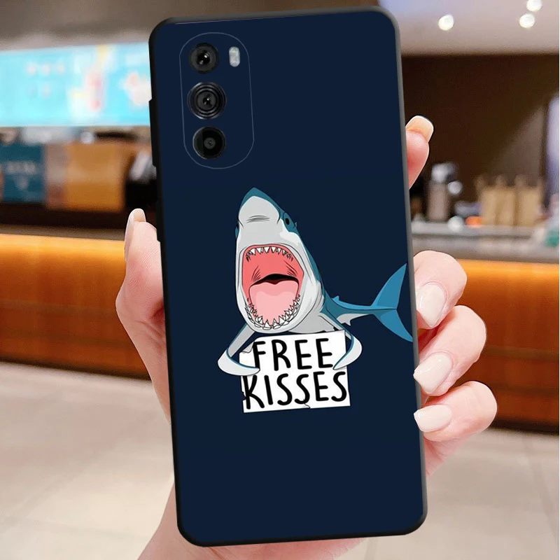 

Phone Case For Motorola Edge 50 40 Pro 60 50 40 30 Ultra Neo Fusion Moto G85 G72 G53 G54 G84 G13 G32 Ocean Whale Shark