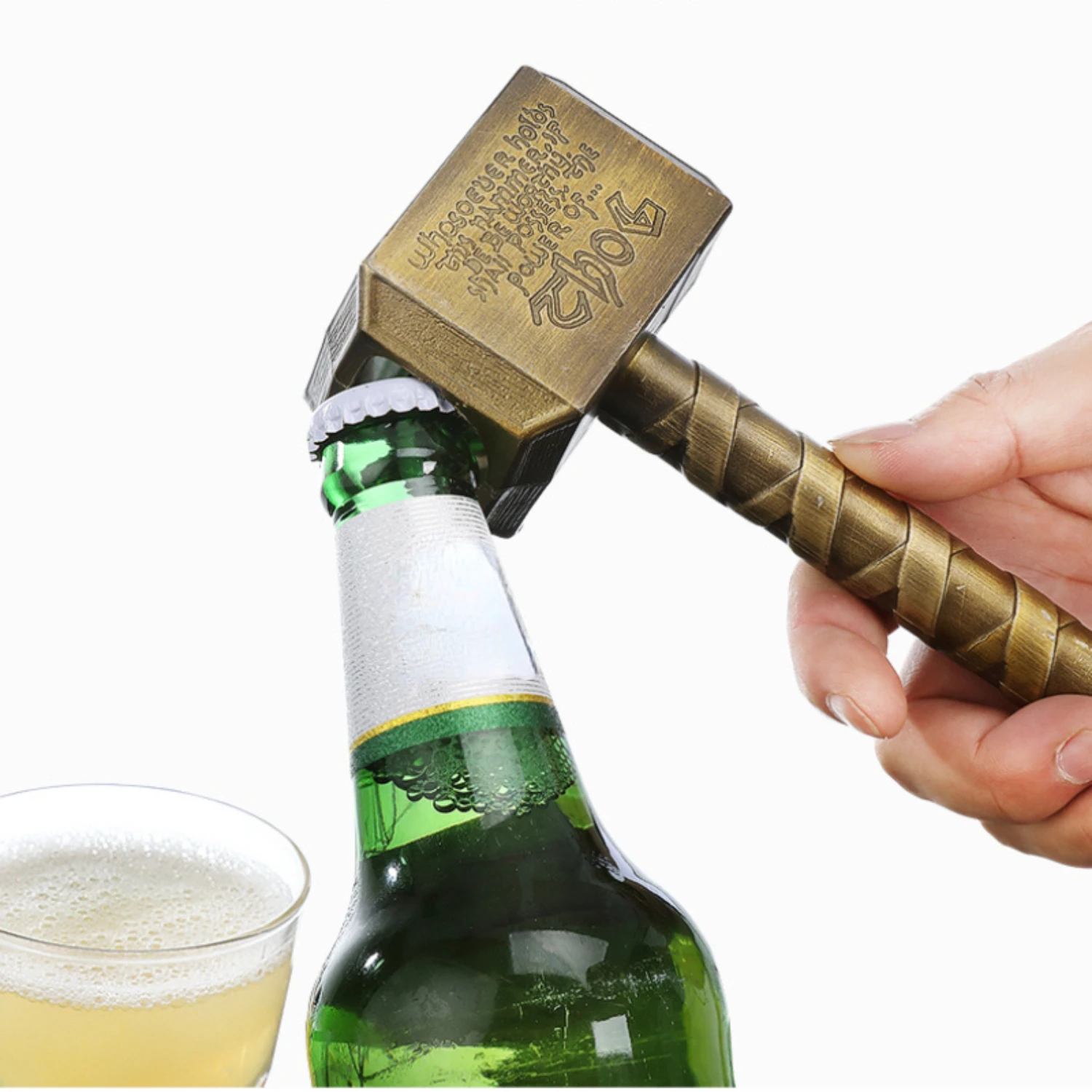 ค้อนที่เปิดขวด, ที่เปิดขวดเบียร์, ค้อนของที่เปิดขวดเบียร์