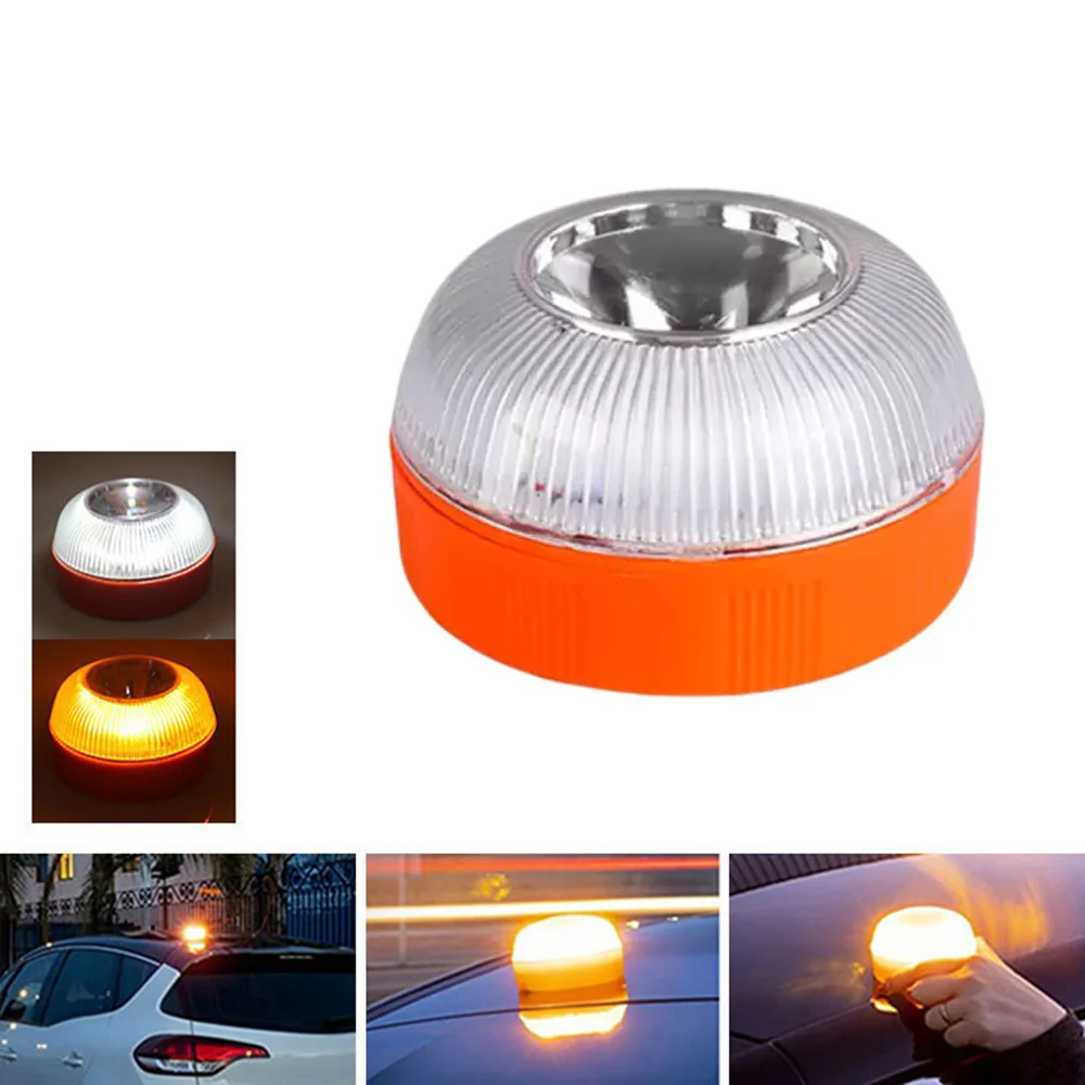 Amber and White, Red and White, Blue and White Suitable For various vehicles Multi Function LED Warning Light PC