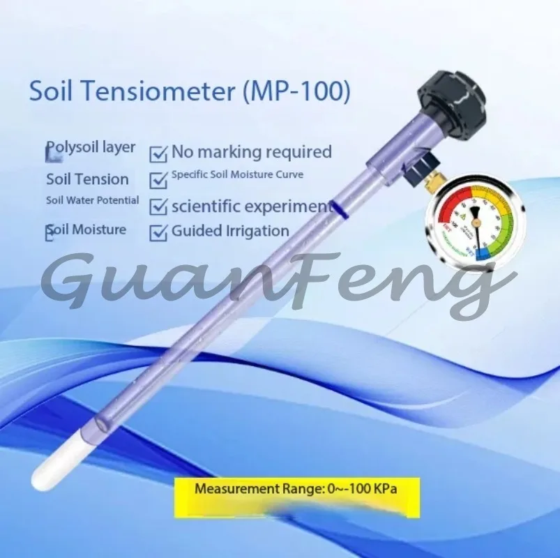 15/20/30/35/45/60cm Soil Tensiometer Sensor - Water Potential Detection for Moisture Analysis & Irrigation Control