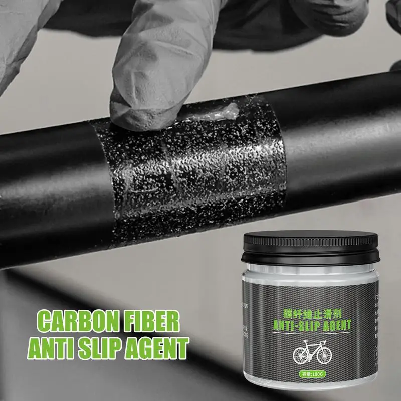 Carbon Paste For Seatpost 100g Carbon Fiber Lube Grease Handlebar Stem Lube Assembly Grease Fiber Grip Paste For Seatpost