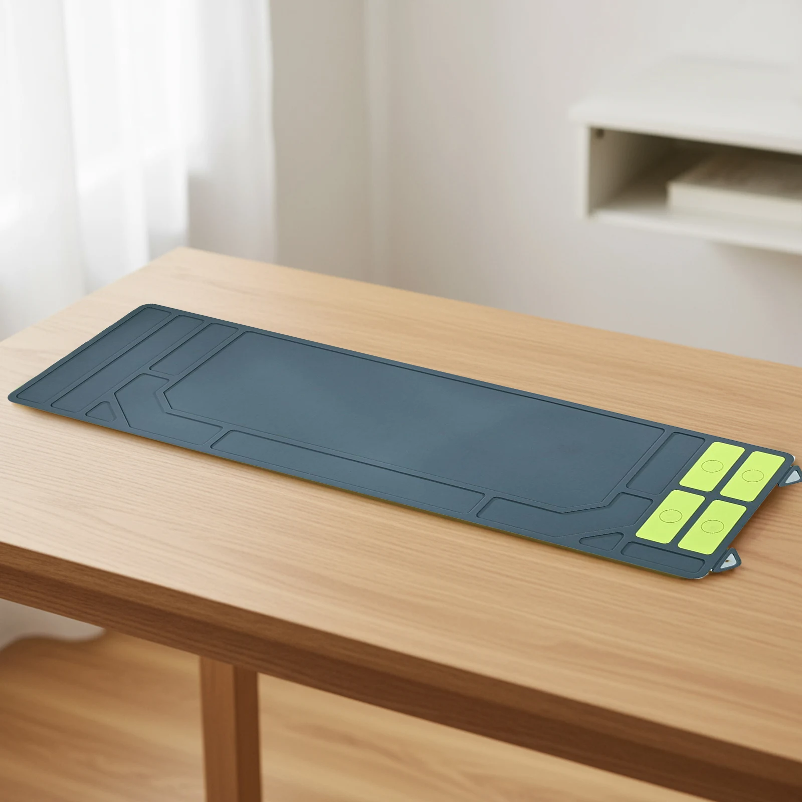 

Противоскользящий резиновый коврик для верстака 36x10 дюймов с органайзером для инструментов, магнитный коврик для оружия, очень большой, для ружья, дробовика, пистолета