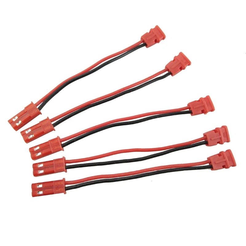 Quadcopter Li-Po Battery Charger Adapter Cable 5Pcs Charging Cable Remote Control Airplane Accessories