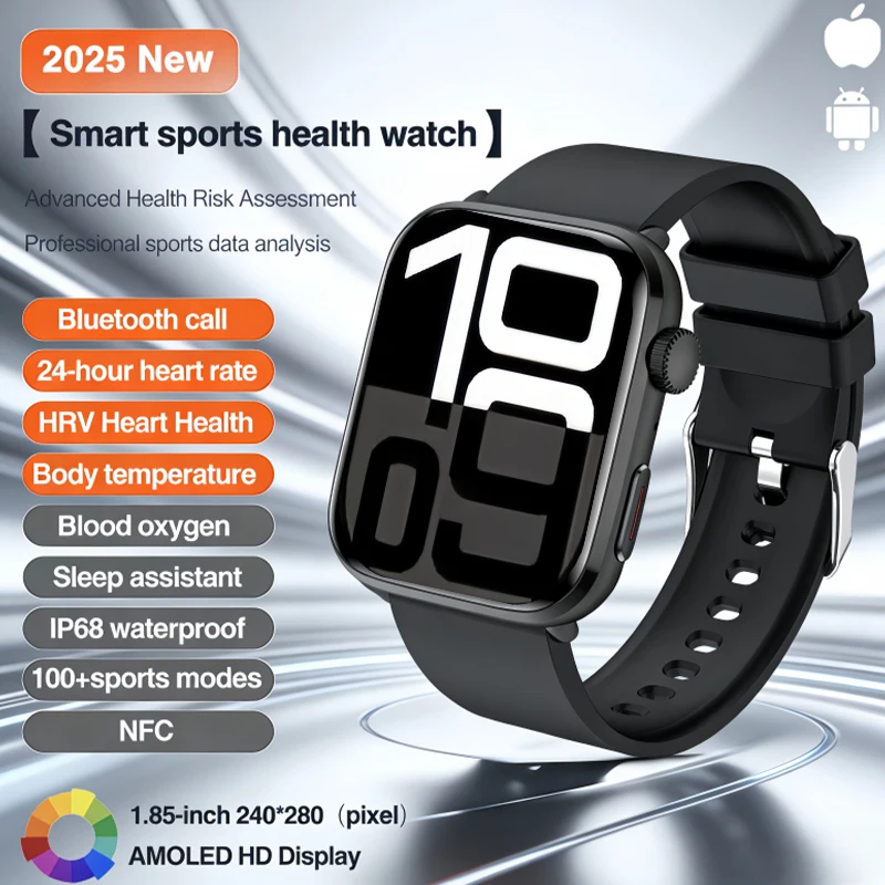 For Xiaomi Redmi Smart Watch Women BT Call MET metabolism Heart Rate Menstrual Tracking Health Sleep Monitor Smartwatch 2025 New