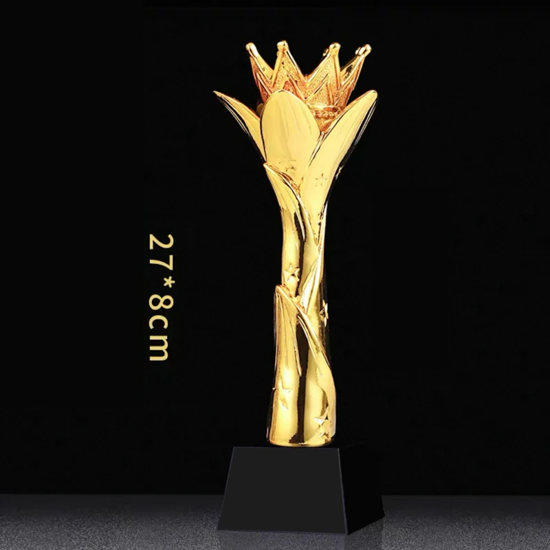 Trophée en résine créatif personnalisé, souvenir de réunion annuelle, prix de l'entreprise pour employé exceptionnel, décorations d'intérieur, 1 pièce