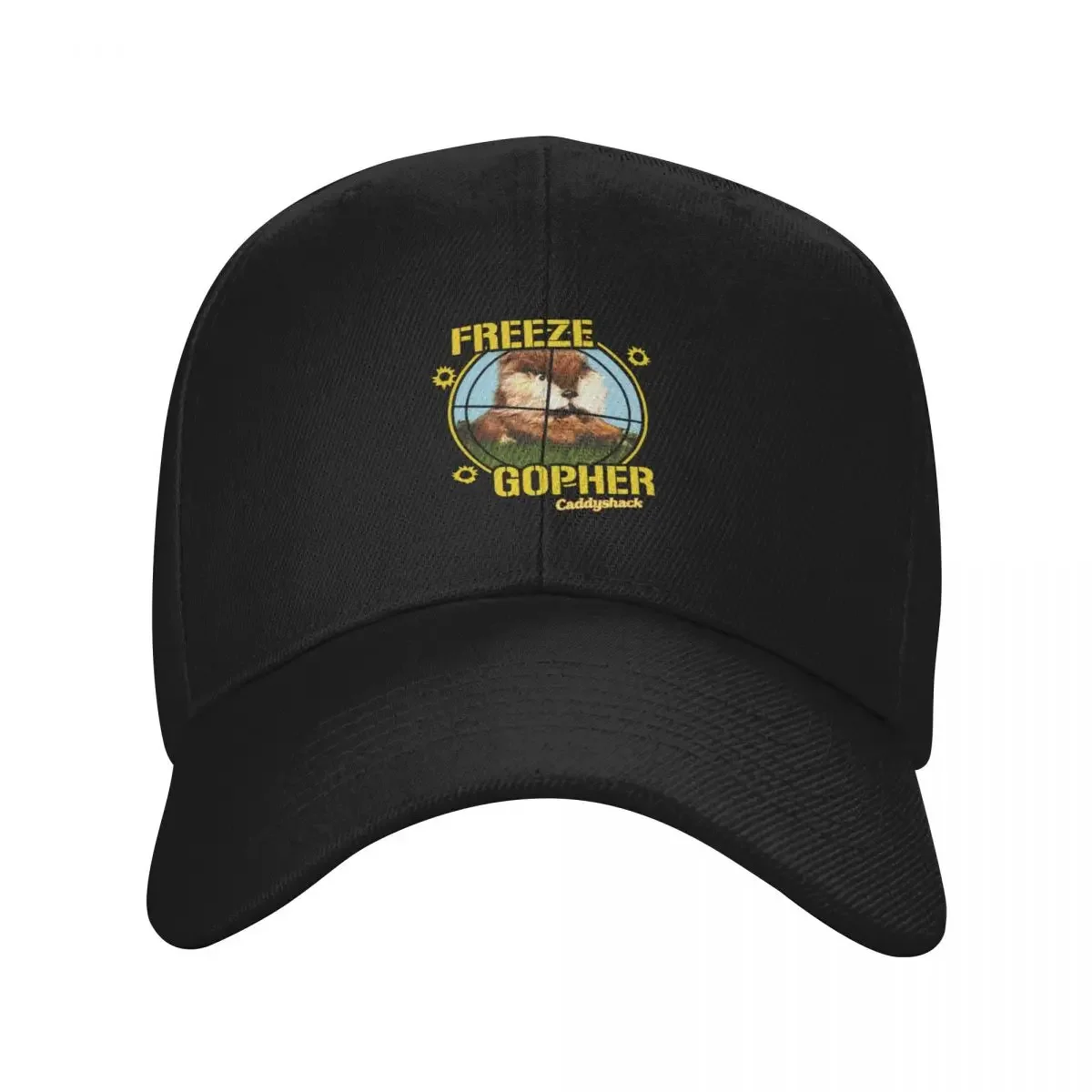 

Caddyshack Film Freeze Gopher Tri-blend Baseball Cap Luxury Cap Wild Ball Hat Golf Women Men's