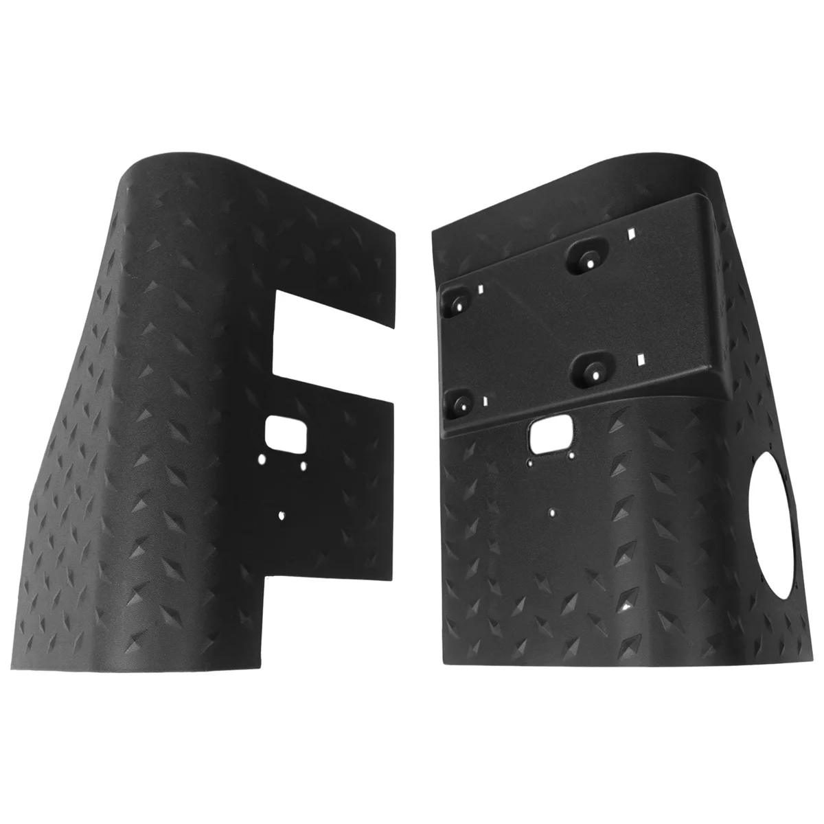 

2Pcs Rear Corner Armor Tail Light Cover Guard Trim for Jeep Wrangler TJ 1997-2007