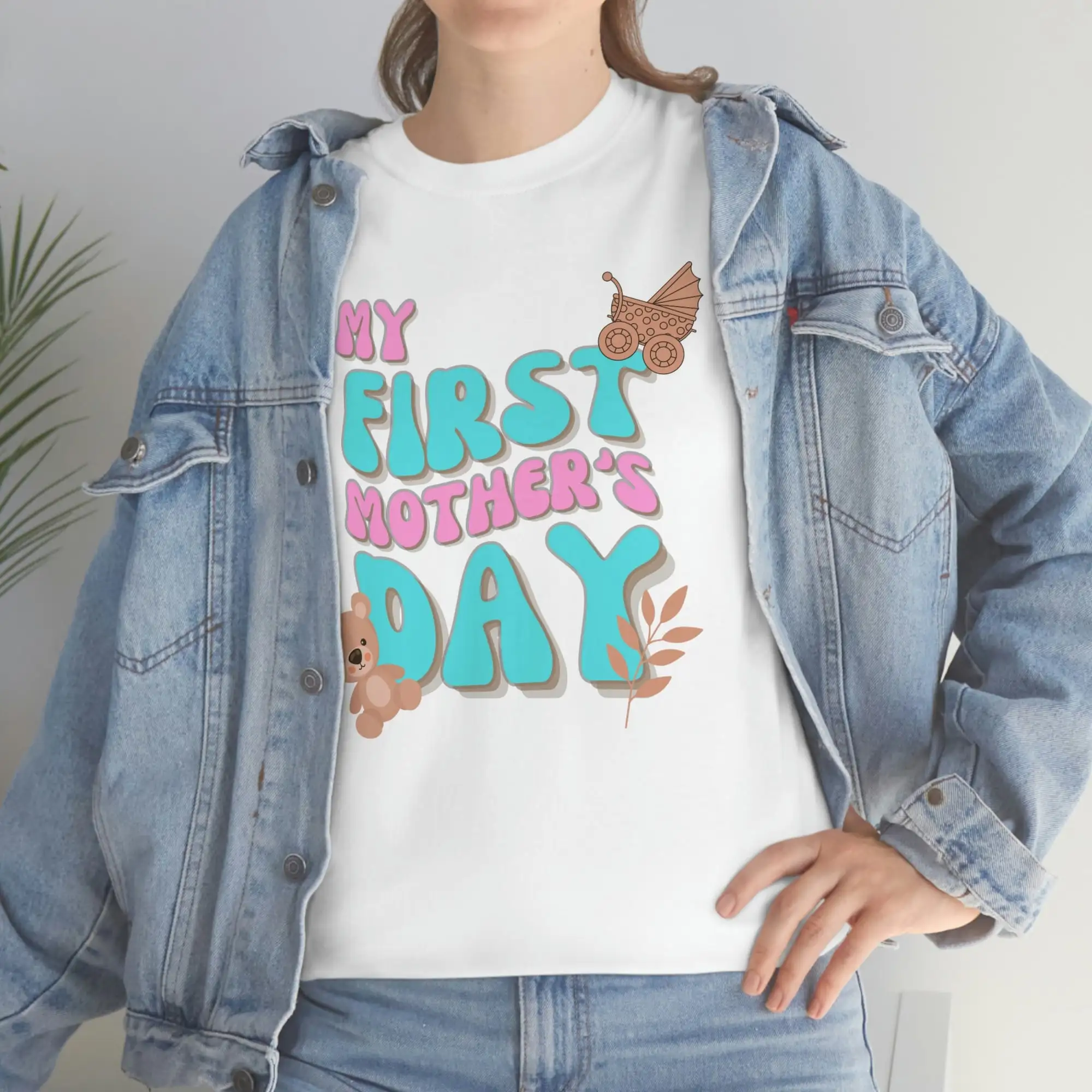 My First Mother'S Day T Shirt Cute Cozy Time Mothers